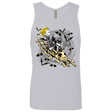 T-Shirts Heather Grey / Small Calvydia and Beetle Hobbes Men's Premium Tank Top