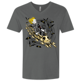 T-Shirts Heavy Metal / X-Small Calvydia and Beetle Hobbes Men's Premium V-Neck