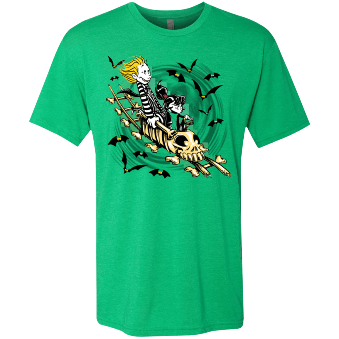 T-Shirts Envy / Small Calvydia and Beetle Hobbes Men's Triblend T-Shirt