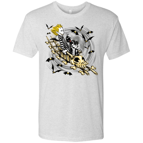 T-Shirts Heather White / Small Calvydia and Beetle Hobbes Men's Triblend T-Shirt