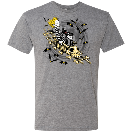 T-Shirts Premium Heather / Small Calvydia and Beetle Hobbes Men's Triblend T-Shirt