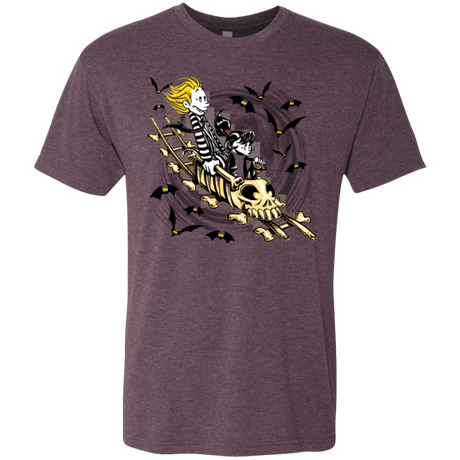 T-Shirts Vintage Purple / Small Calvydia and Beetle Hobbes Men's Triblend T-Shirt