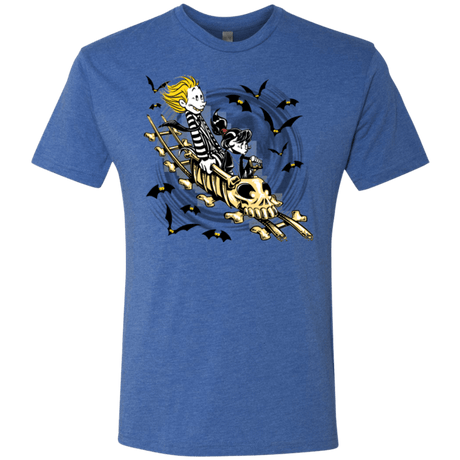 T-Shirts Vintage Royal / Small Calvydia and Beetle Hobbes Men's Triblend T-Shirt