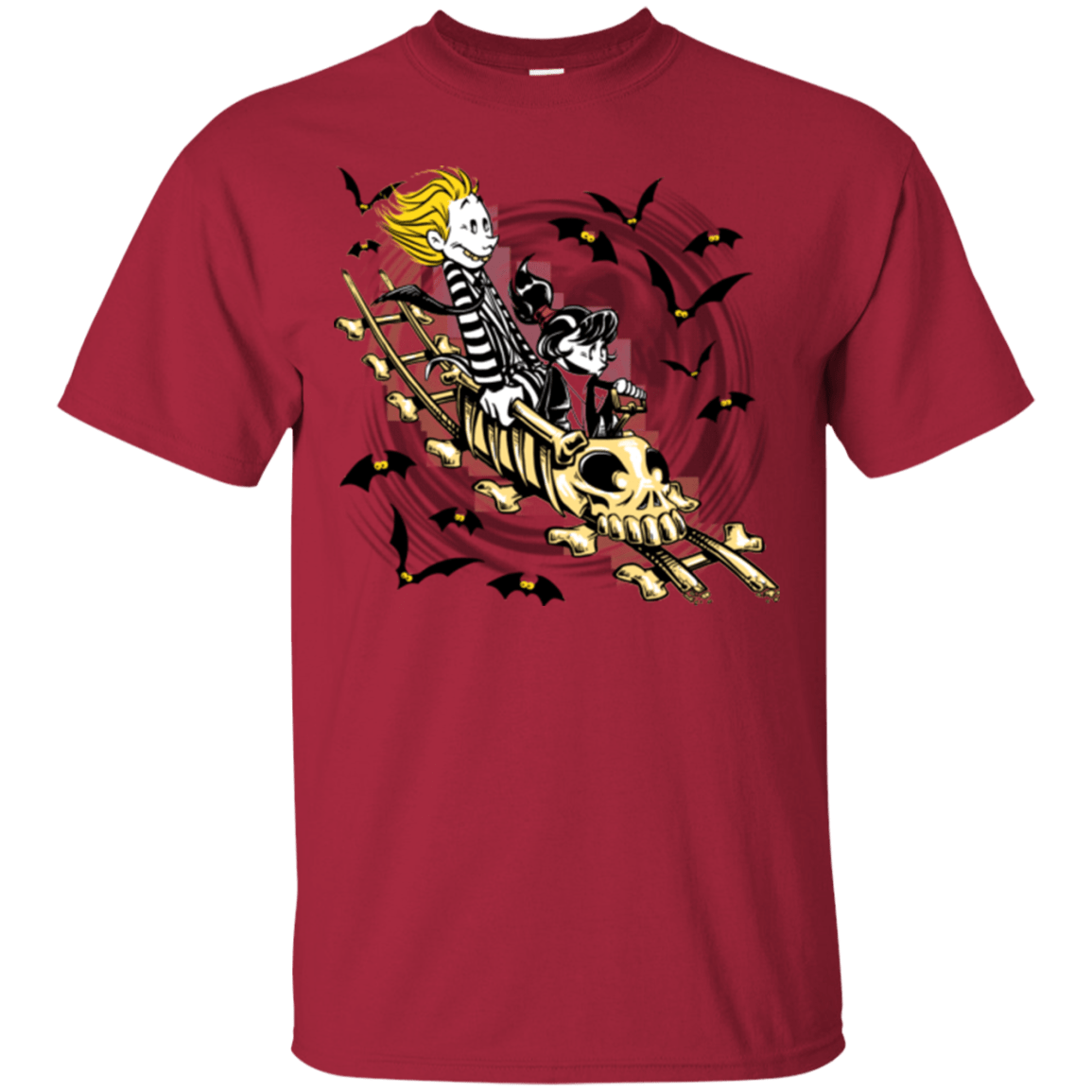 T-Shirts Cardinal / Small Calvydia and Beetle Hobbes T-Shirt