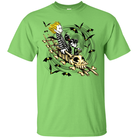 T-Shirts Lime / Small Calvydia and Beetle Hobbes T-Shirt