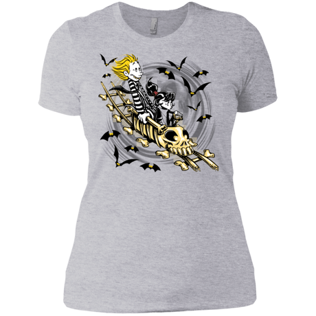 T-Shirts Heather Grey / X-Small Calvydia and Beetle Hobbes Women's Premium T-Shirt