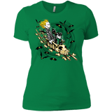 T-Shirts Kelly Green / X-Small Calvydia and Beetle Hobbes Women's Premium T-Shirt