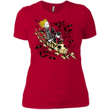 T-Shirts Red / X-Small Calvydia and Beetle Hobbes Women's Premium T-Shirt