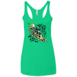 T-Shirts Envy / X-Small Calvydia and Beetle Hobbes Women's Triblend Racerback Tank