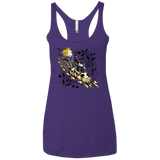 T-Shirts Purple Rush / X-Small Calvydia and Beetle Hobbes Women's Triblend Racerback Tank