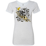 T-Shirts Heather White / Small Calvydia and Beetle Hobbes Women's Triblend T-Shirt