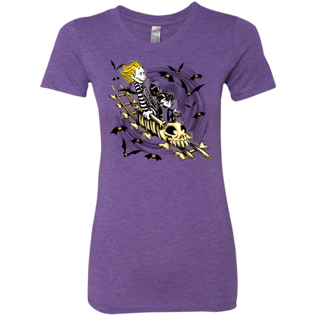 T-Shirts Purple Rush / Small Calvydia and Beetle Hobbes Women's Triblend T-Shirt