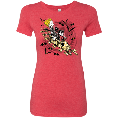 T-Shirts Vintage Red / Small Calvydia and Beetle Hobbes Women's Triblend T-Shirt