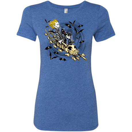T-Shirts Vintage Royal / Small Calvydia and Beetle Hobbes Women's Triblend T-Shirt