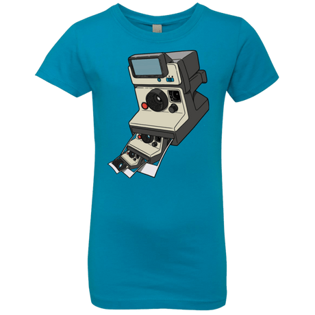 T-Shirts Turquoise / YXS Cam Ception Girls Premium T-Shirt