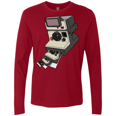 T-Shirts Cardinal / Small Cam Ception Men's Premium Long Sleeve