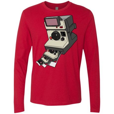 T-Shirts Red / Small Cam Ception Men's Premium Long Sleeve