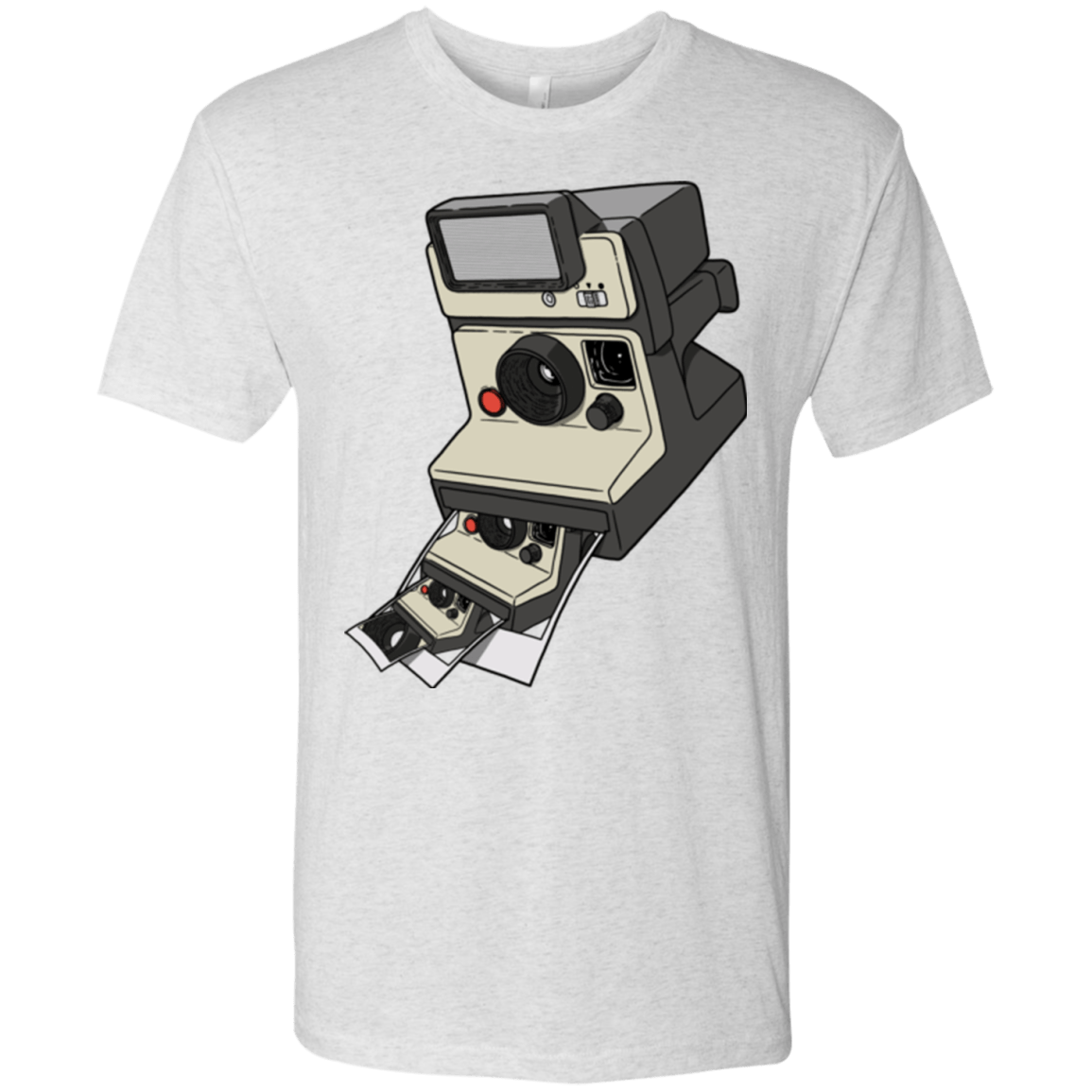 T-Shirts Heather White / Small Cam Ception Men's Triblend T-Shirt