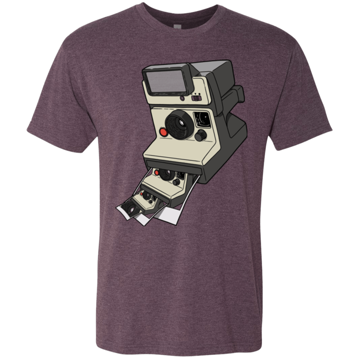 T-Shirts Vintage Purple / Small Cam Ception Men's Triblend T-Shirt