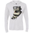 T-Shirts Heather White / X-Small Cam Ception Triblend Long Sleeve Hoodie Tee