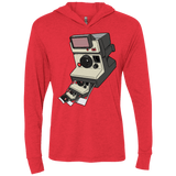 T-Shirts Vintage Red / X-Small Cam Ception Triblend Long Sleeve Hoodie Tee