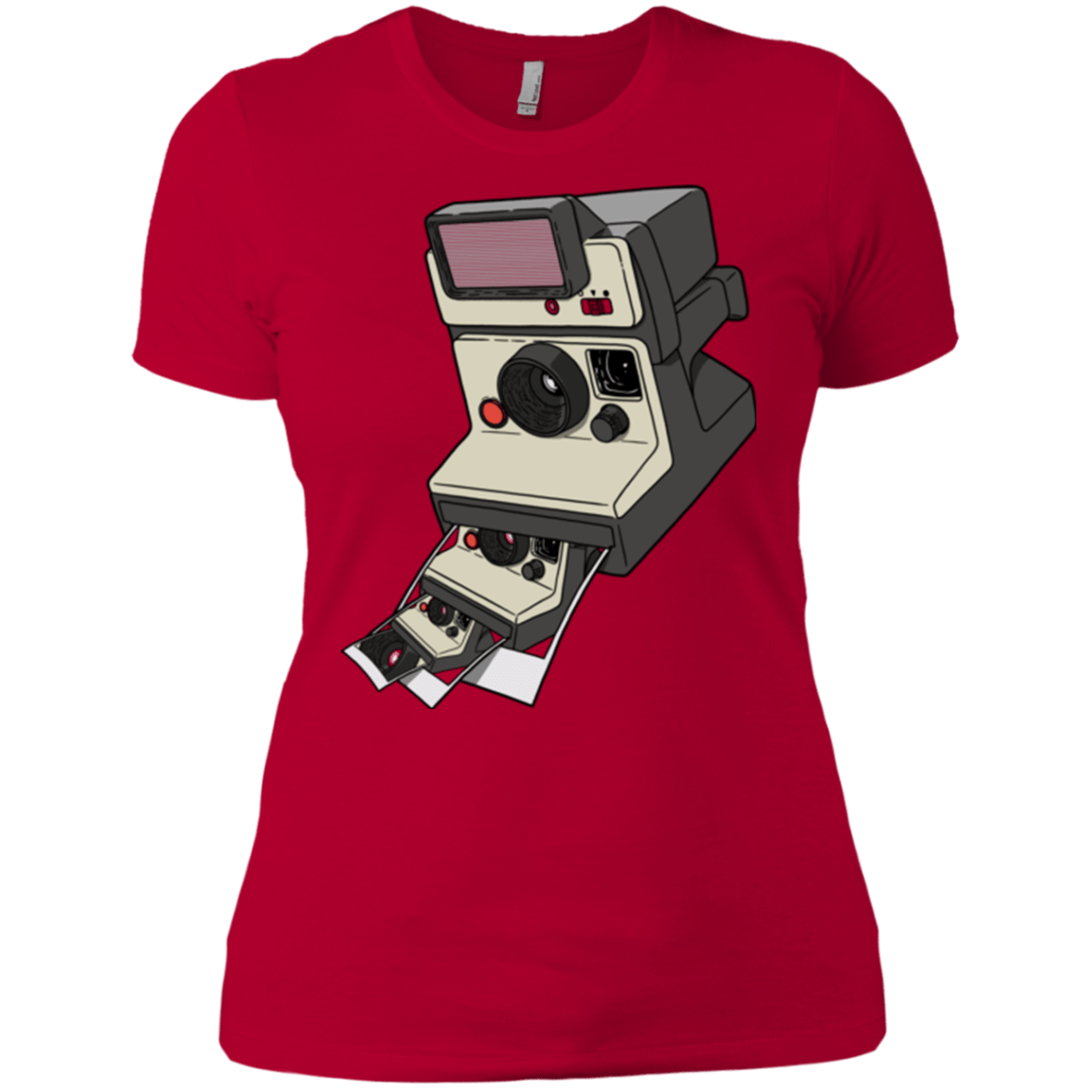 T-Shirts Red / X-Small Cam Ception Women's Premium T-Shirt