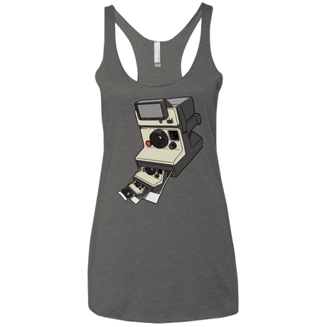 T-Shirts Premium Heather / X-Small Cam Ception Women's Triblend Racerback Tank