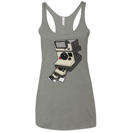 T-Shirts Venetian Grey / X-Small Cam Ception Women's Triblend Racerback Tank
