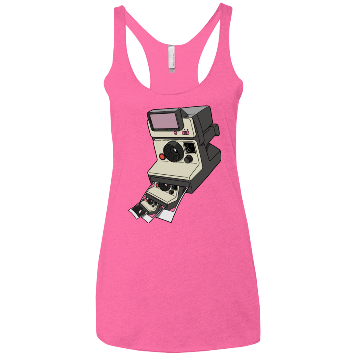 T-Shirts Vintage Pink / X-Small Cam Ception Women's Triblend Racerback Tank