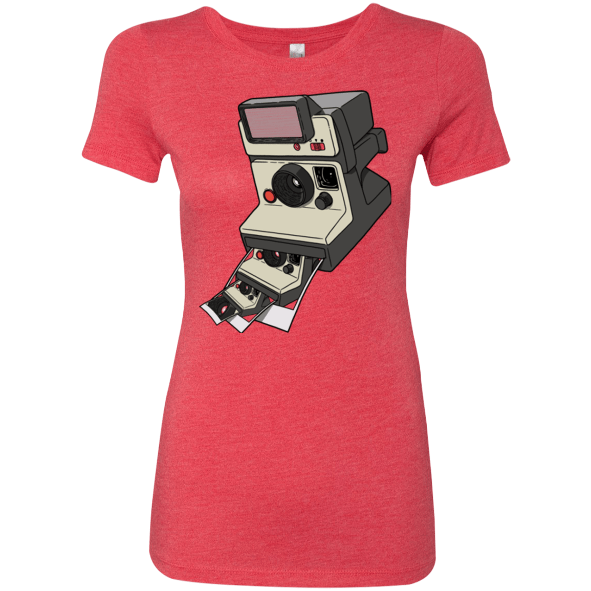 T-Shirts Vintage Red / Small Cam Ception Women's Triblend T-Shirt
