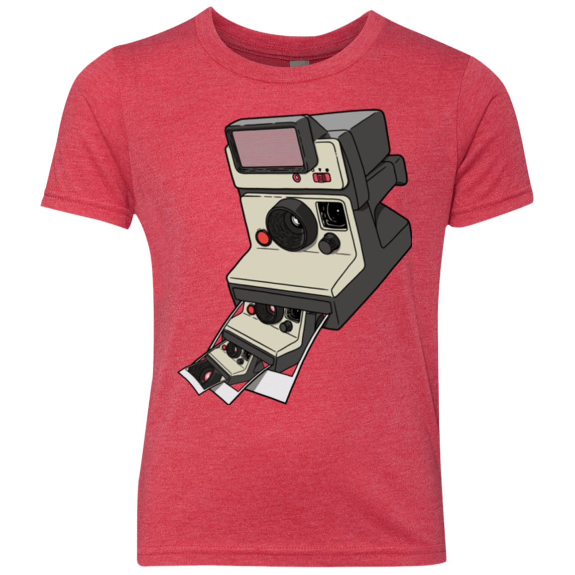 T-Shirts Vintage Red / YXS Cam Ception Youth Triblend T-Shirt