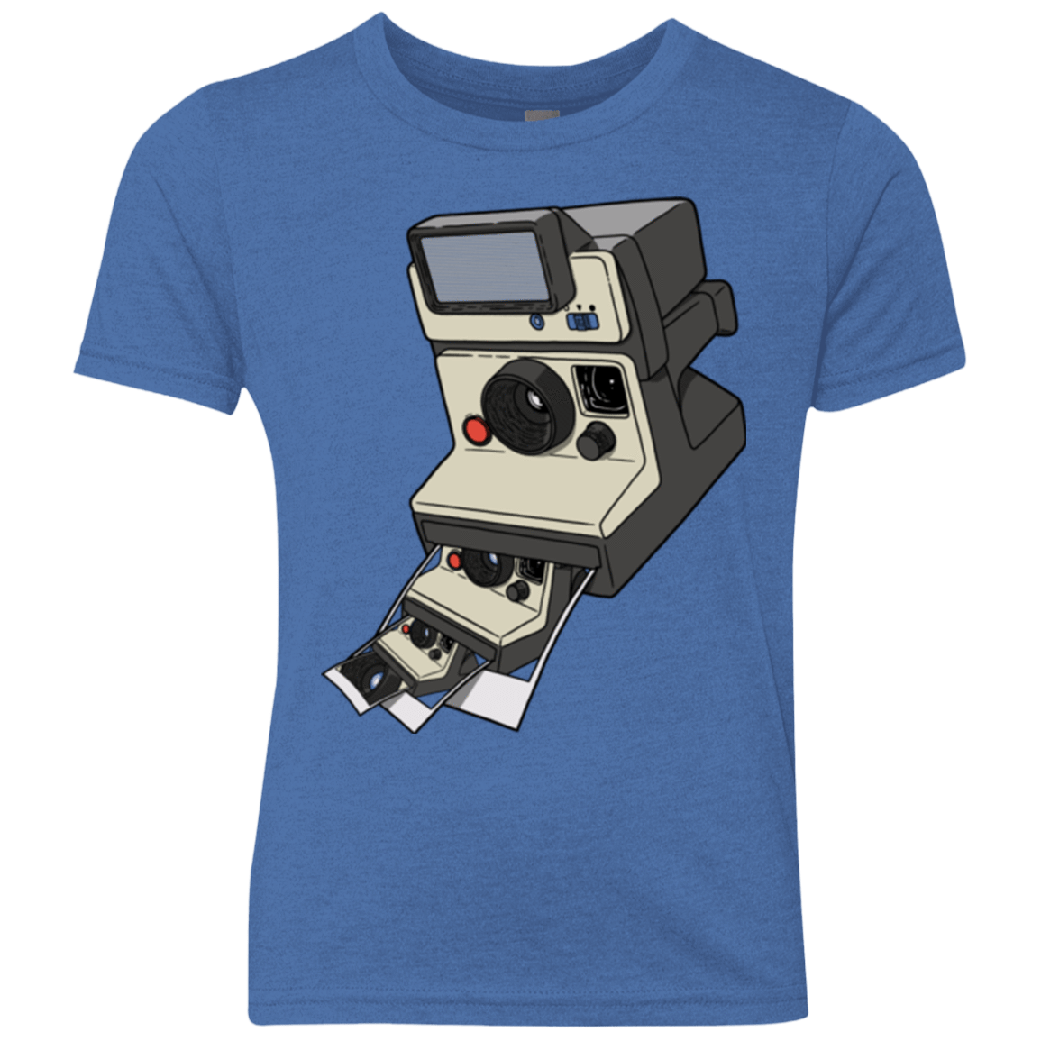 T-Shirts Vintage Royal / YXS Cam Ception Youth Triblend T-Shirt