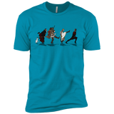 T-Shirts Turquoise / YXS Caminando Hacía El Grial Boys Premium T-Shirt
