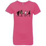 T-Shirts Hot Pink / YXS Caminando Hacía El Grial Girls Premium T-Shirt