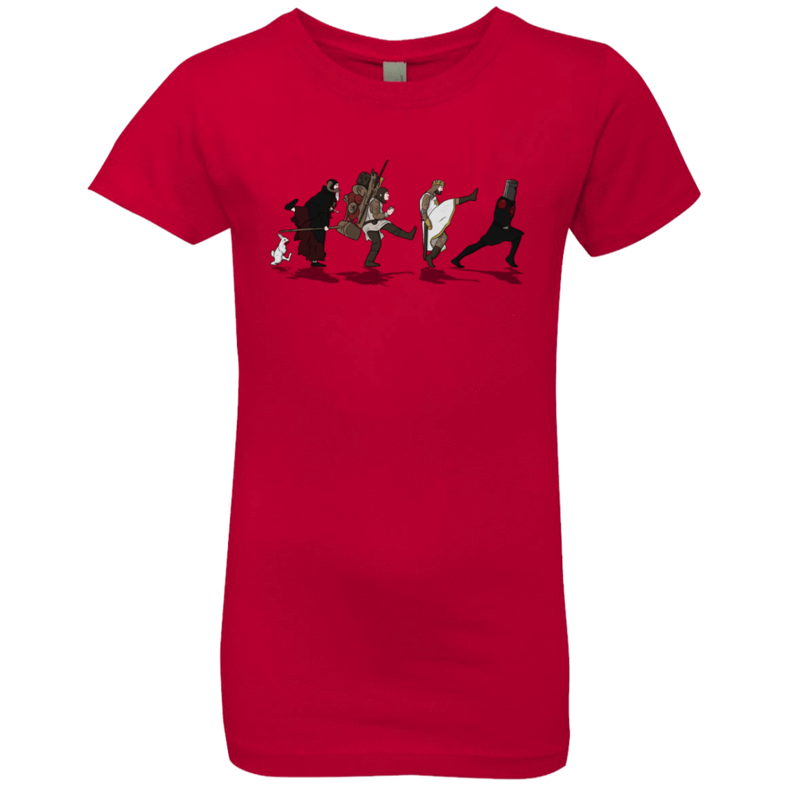 T-Shirts Red / YXS Caminando Hacía El Grial Girls Premium T-Shirt
