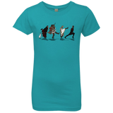 T-Shirts Tahiti Blue / YXS Caminando Hacía El Grial Girls Premium T-Shirt