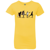 T-Shirts Vibrant Yellow / YXS Caminando Hacía El Grial Girls Premium T-Shirt