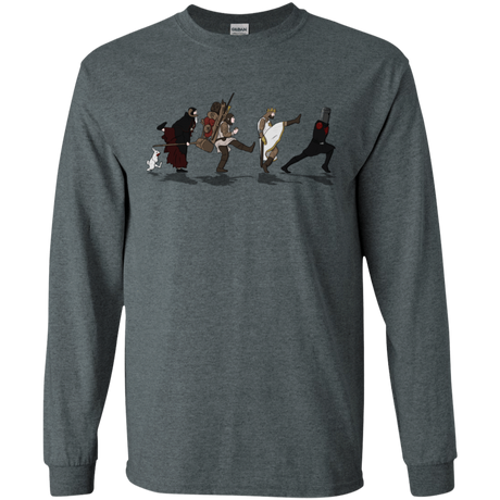 T-Shirts Dark Heather / S Caminando Hacía El Grial Men's Long Sleeve T-Shirt