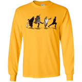 T-Shirts Gold / S Caminando Hacía El Grial Men's Long Sleeve T-Shirt