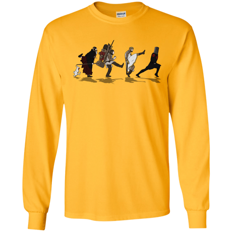 T-Shirts Gold / S Caminando Hacía El Grial Men's Long Sleeve T-Shirt