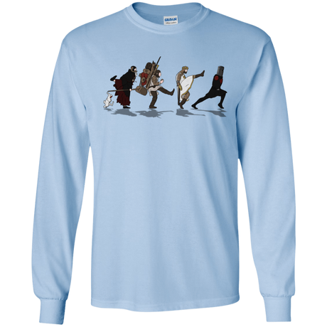 T-Shirts Light Blue / S Caminando Hacía El Grial Men's Long Sleeve T-Shirt