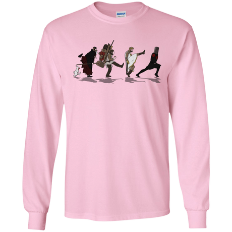 T-Shirts Light Pink / S Caminando Hacía El Grial Men's Long Sleeve T-Shirt