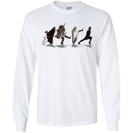 T-Shirts White / S Caminando Hacía El Grial Men's Long Sleeve T-Shirt