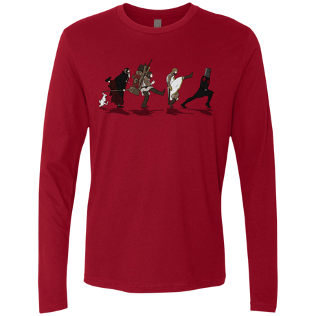 T-Shirts Cardinal / S Caminando Hacía El Grial Men's Premium Long Sleeve