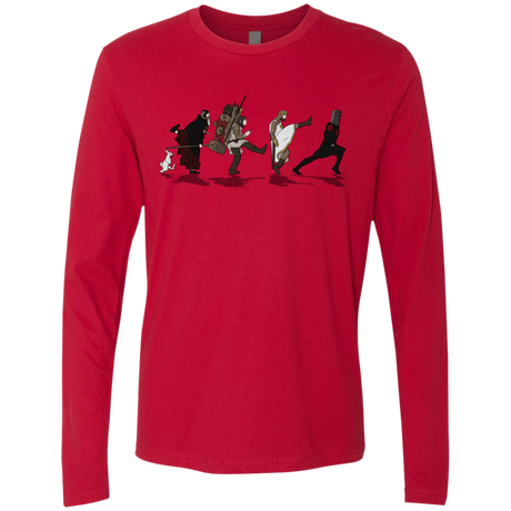 T-Shirts Red / S Caminando Hacía El Grial Men's Premium Long Sleeve