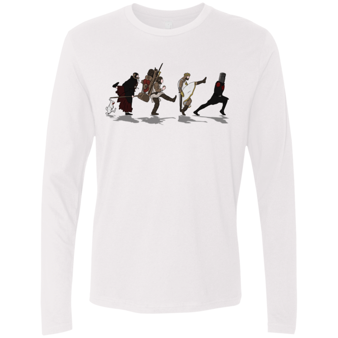 T-Shirts White / S Caminando Hacía El Grial Men's Premium Long Sleeve