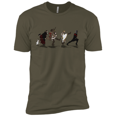 T-Shirts Military Green / X-Small Caminando Hacía El Grial Men's Premium T-Shirt