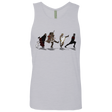 T-Shirts Heather Grey / S Caminando Hacía El Grial Men's Premium Tank Top