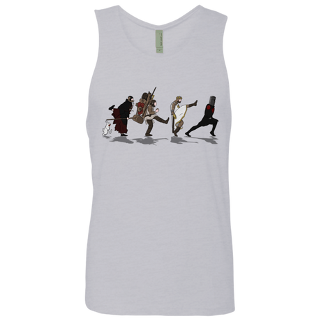 T-Shirts Heather Grey / S Caminando Hacía El Grial Men's Premium Tank Top