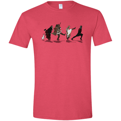 T-Shirts Heather Red / S Caminando Hacía El Grial Men's Semi-Fitted Softstyle
